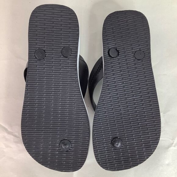 NWOT! Havaianas Batman Flip Flops Black Teal Boys Water Sandals Sz 2Y/EUR 33/34 - Picture 8 of 9